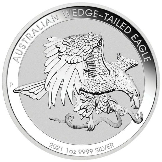 Picture of Серебряная монета "Австралийский клинохвостый орел" 31,1 грамм 2021 г.