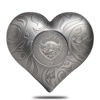 Picture of Серебряная  3D монета на удачу "Сердце" 31,1 грамм 2018 г. Палау