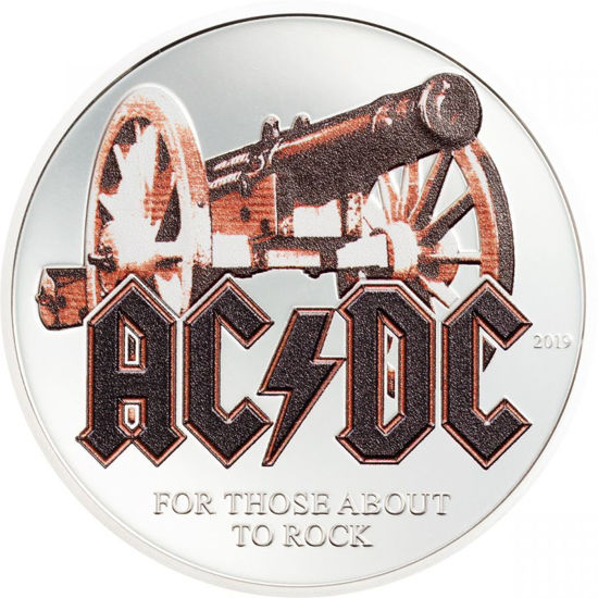 Picture of Срібна монета "AC/DC" 15.55 грам 