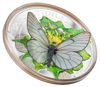 Picture of Серебряная монета серии Экзотические бабочки "APORIA CRATAEGI" 31.1 грамм 2017 г.