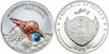 Picture of Срібна монета "Дзеркало моря - синя перлина" 31.1 грам Палау