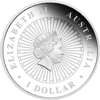 Picture of Срібна монета "Австралійський опал - Вомбат" 31,1 грам 2012