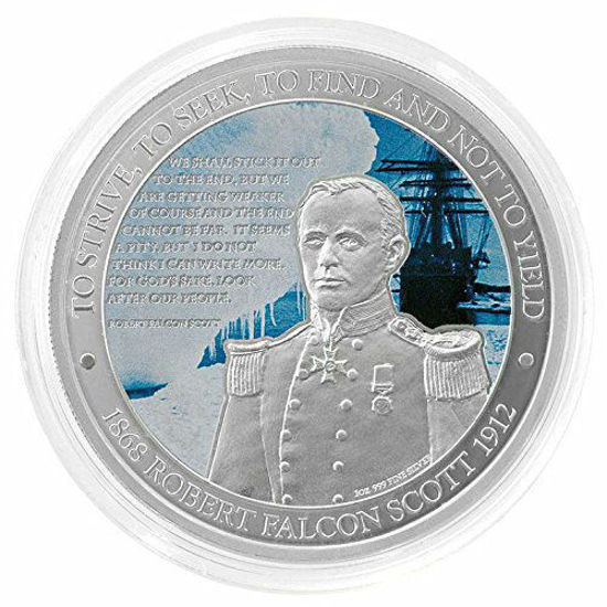 Picture of Срібна монета "Роберт Фалкон Скотт" 31,1 г 2012 Ніуе