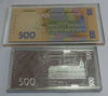 Picture of Набор "Банкноты 500 грн " в замшевом футляре