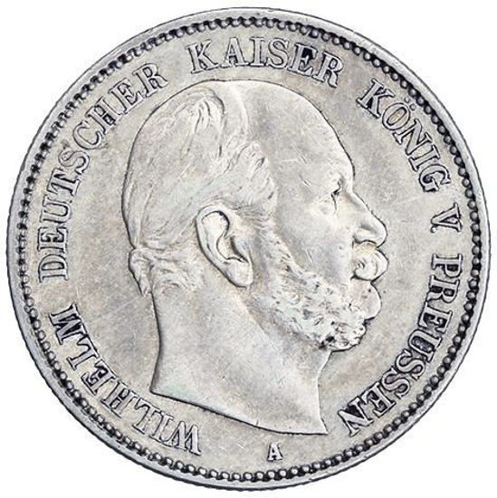 Picture of Серебряная монета Вильгельм 5 марок 1876 Пруссия