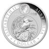 Picture of Серебряная монета "Австралийская Кукабарра - Прекрасный подарок малышу" 31,1 грамм