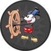 Picture of Серебряная монета "Микки Маус - Mickey Mouse " , 31.1 грамм COLOR & BLACK RUTHENIUM