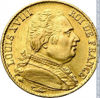 Picture of  20 франків 1814 -1815 р. Золото. Людовик XVIII 