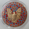 Picture of Срібна позолочена монета "Американський орел Liberty - Любов" 31.1 грам 2017 р. США