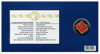 Picture of Памятная монета "100-летие выпуска первых почтовых марок Украины" в подарочном футляре