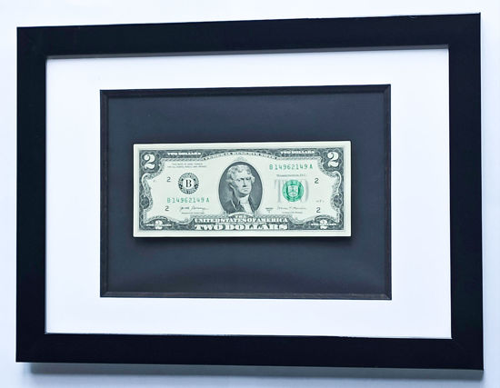 Picture of Банкнота в рамке 2 долларa