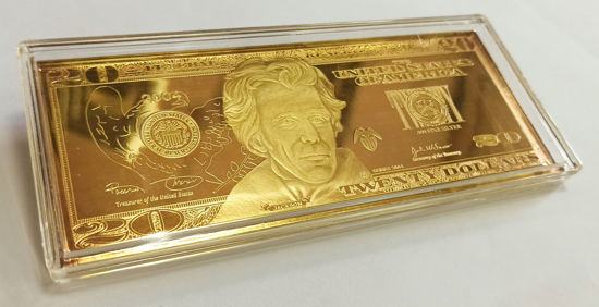 Picture of Срібна купюра 20 доларів США 124.4 г