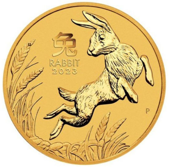 Picture of Золота монета "Рік Кролика" Lunar III Series, 31,1 грам 2023 рік