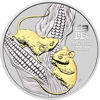 Picture of Набір срібних монет Lunar III "Рік Пацюка - Миші" Proof 31,1 г.*3, 2020 р.