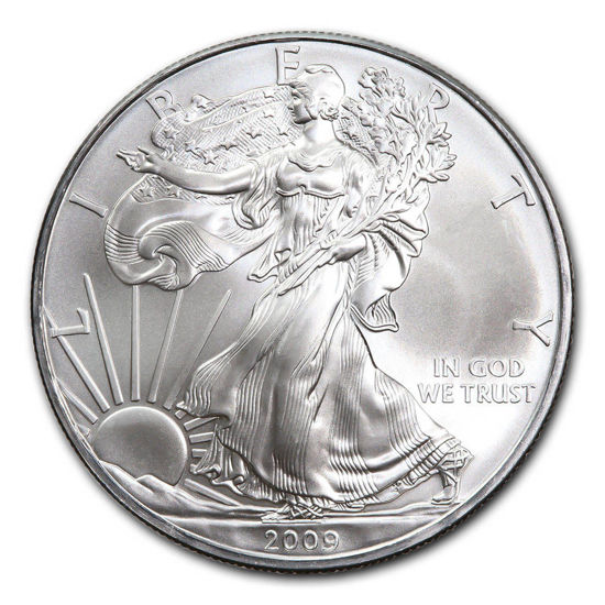 Picture of 1$ доллар США 2009 Американский Серебряный Орел Liberty 31,1 грамм