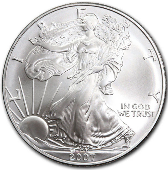 Зображення Американський Срібний Орел Liberty 31,1 грам 2007
