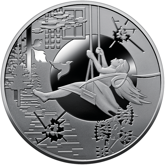Picture of Пам'ятна медаль "Київщина. Міста героїв: Буча, Гостомель, Ірпінь"