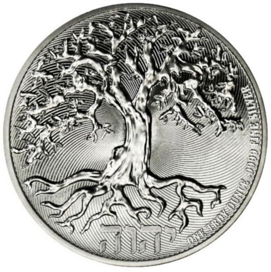 Picture of Срібна монета "Дерево життя" 31,1 грам, 2021 