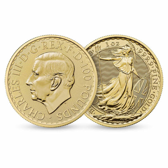 Picture of Золотая монета "Британия - Britannia" 31,1 грамм 2023 год -