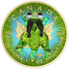 Picture of Серебряная монета Кленовый лист "Кузнечик" 31,1 грамм, 2022 год Канада