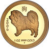 Picture of Золотая монета "Год Собаки"  31,1 грамм, 2006 год