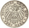 Picture of 5 марок, срібло (королівство Саксонія, 1908 рік).