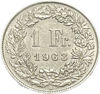 Picture of Срібна монета "один франк" 5 грам