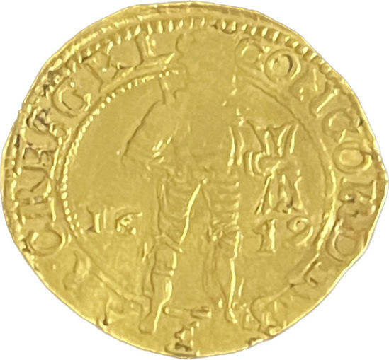 Picture of Золотая монета " Голландский дукат "  3.5 грамм Голландия 1607-1675