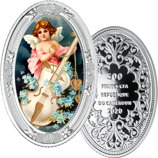 Picture of Серебряная монета "Ангел жизни" 10 грамм, 2020 год