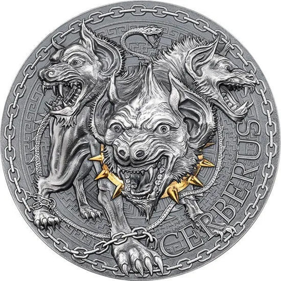 Picture of Срібна монета "Цербер" 31,1 грам, 2023 рік