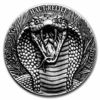 Picture of Срібна монета "Королівська кобра" із серії "Велика п'ятірка" 155,5 грам 2022 рік