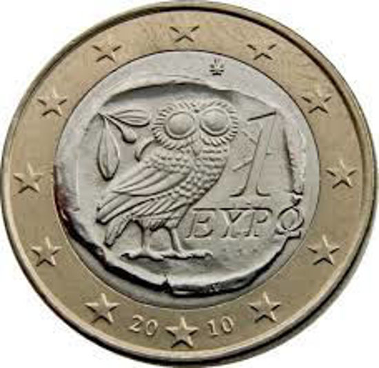 Picture of Монета 1 євро Греція, 2010 рік