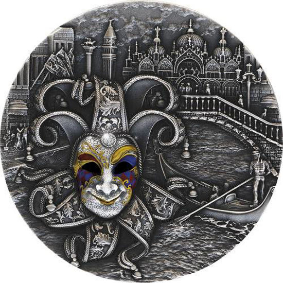Picture of Срібна монета "Венеціанська маска" 62,2 грама, 2022 рік