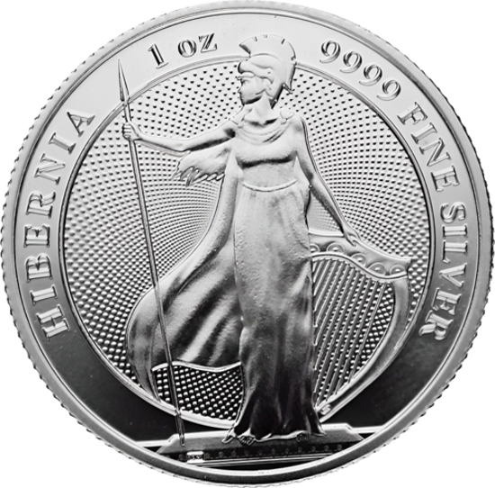 Picture of Срібна монета "Гібернія" 31,1 грам, 2022 рік
