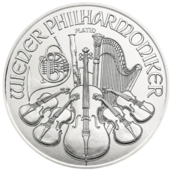 Picture of Платинова монета "Віденська філармонія" 31,1 грам, 2022 рік