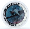 Picture of Срібна монета "Перший крок на місяць" 31,1 грам, 2004 рік