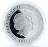 Picture of Срібна монета "Перший крок на місяць" 31,1 грам, 2004 рік