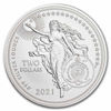 Picture of Серебряная монета "Леонардо да Винчи" 31,1 грамм, 2021 год