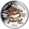 Picture of Срібна монета "Рік дракона" 31,1 грам, 2012 рік