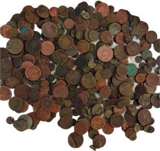 Picture of Царские медные монеты от 1660 до 1917 годов. 10 шт