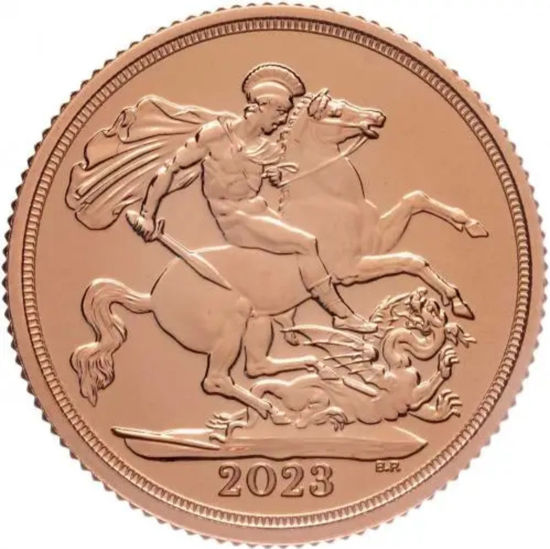 Picture of Золота монета Соверен 7,98 грам, 2023 рік