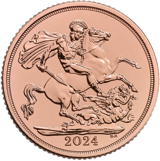 Picture of Золотая монета Соверен 7,98 грамм 2024 год