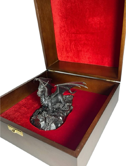 Picture of Серебряная статуэтка "Дракон" 688 грамм