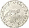 Picture of Срібна монета 1/6 талера 5,34 грам, 1861 рік, Ангальт-Бернбург