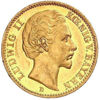Picture of Золота монета "20 марок" 7,96 грам, Людвіг ІІ