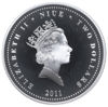 Picture of Срібна монета "Чорна Борода" 31,1 грам, 2011 рік