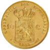 Picture of Золота монета "10 гульденів Віллем ІІІ" 6,73 грам, 1879 рік