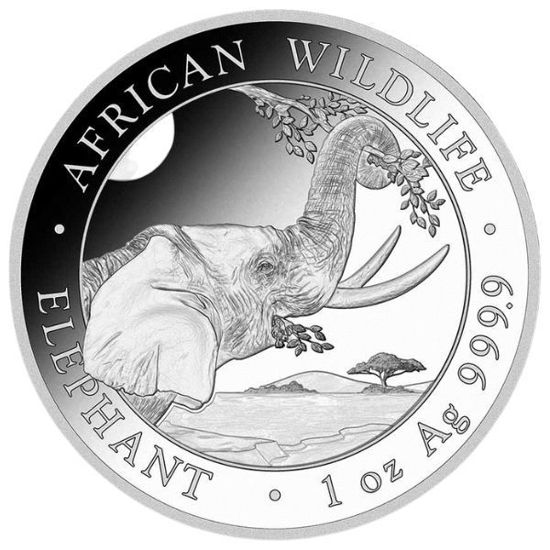 Picture of Слон - 2023 серия "Африканская Дикая Природа" 31,1 грамм