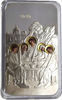 Picture of Серебряная монета - икона "Православные святыни" – "Святая Троица" 31,1 грамм, 2011 год