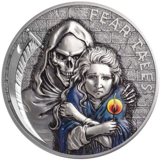 Picture of Срібна монета "Страшні казки" 62,2 грам, 2020 рік